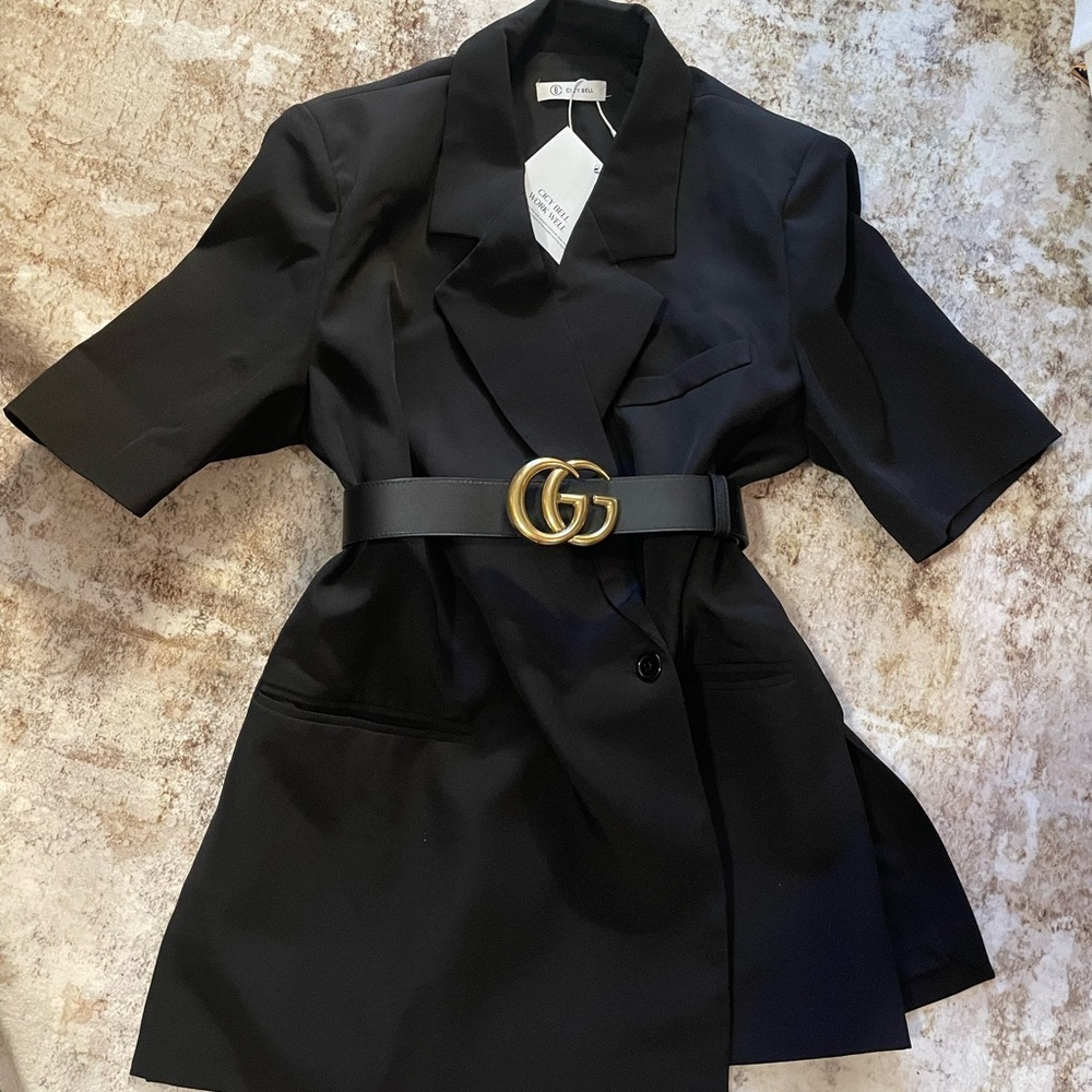Black Blazer Dress Belt NOT INCLUDED